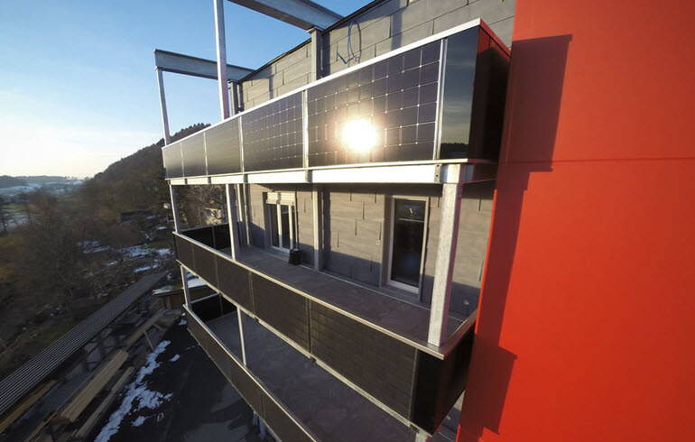 Solar Balkon in Rohrbach